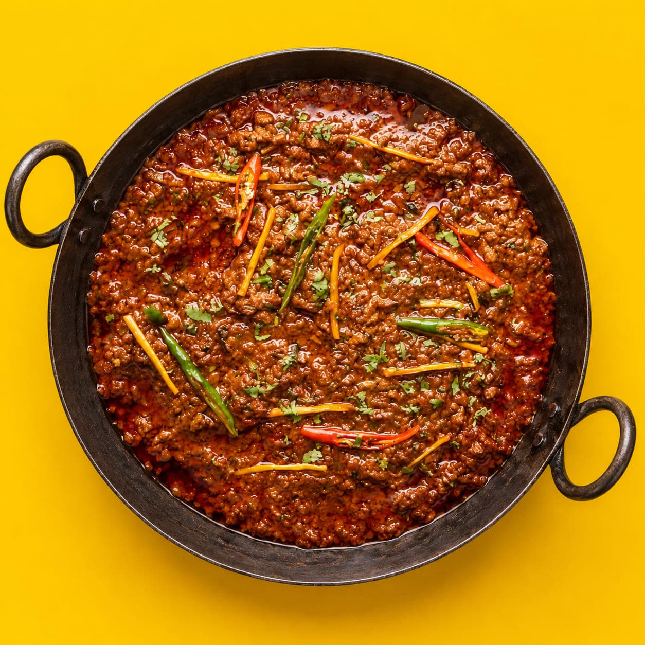 Tawa Qeema Chicken