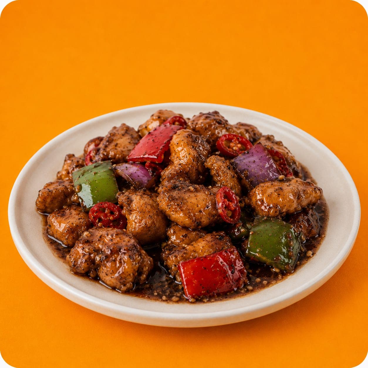 Black Pepper Chicken