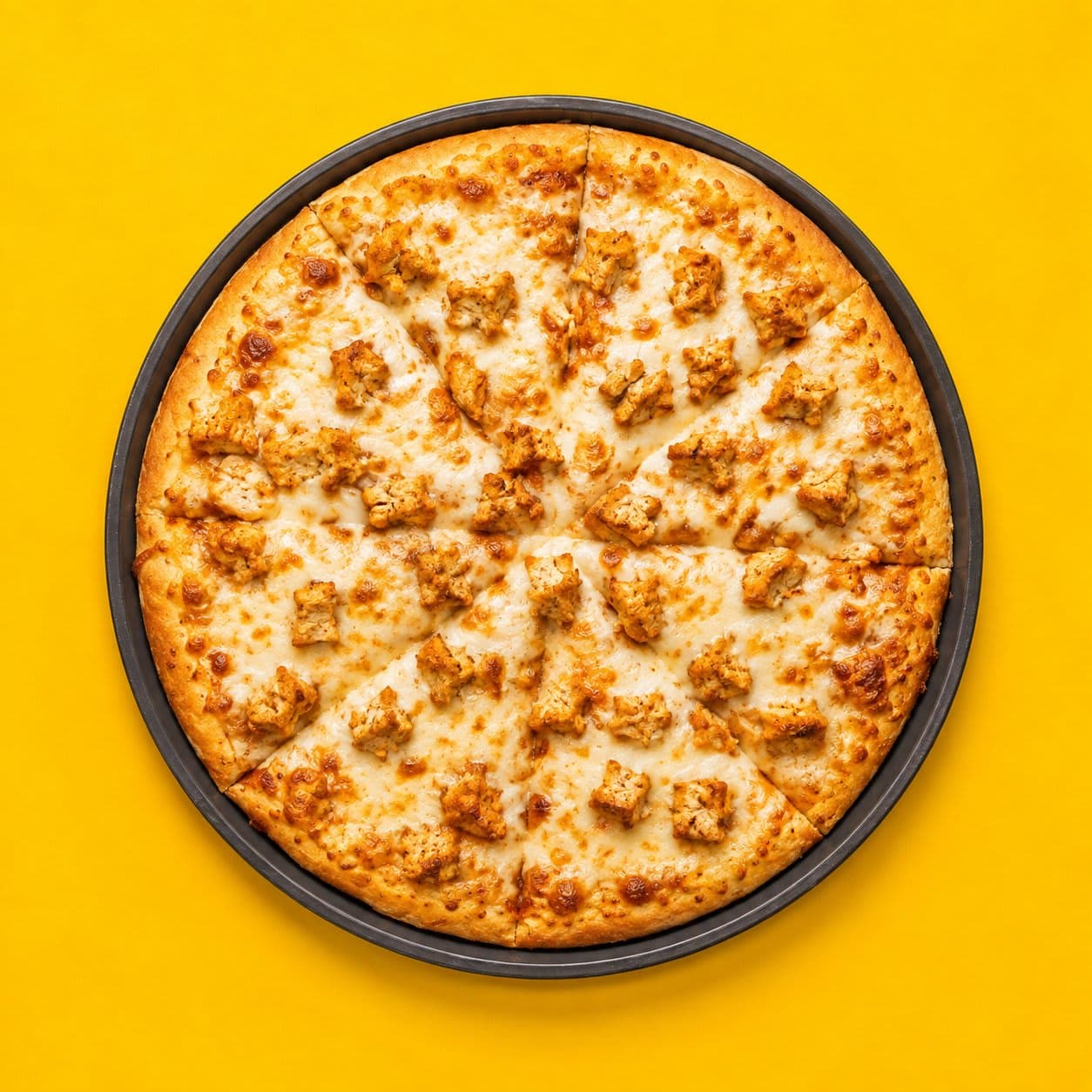 Chicken and Cheese Pizza